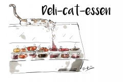 Deli-cat-essen-design only