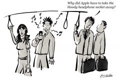 No headphones