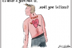 Don't Insult your Tattooist!