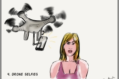 drone selfies
